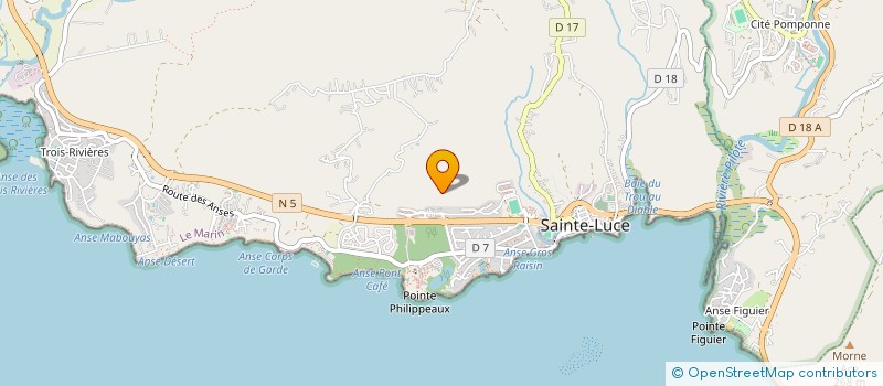 localisation de l'entreprise SYLEX  SAINTE-LUCE