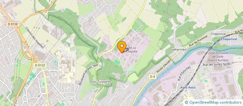 localisation de l'entreprise SYLEX  ENNERY