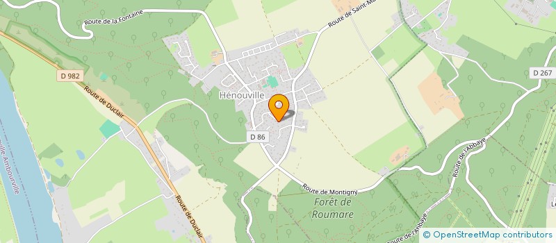 localisation de l'entreprise SYLEX  HENOUVILLE