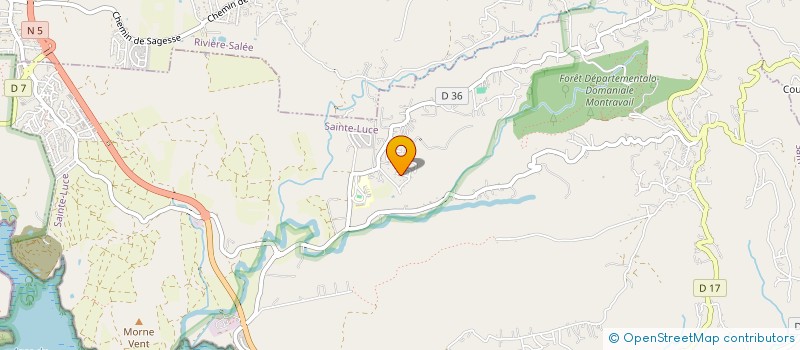 localisation de l'entreprise SYLFAB AVENIR  SAINTE-LUCE