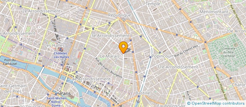 localisation de l'entreprise SYLGUE à PARIS