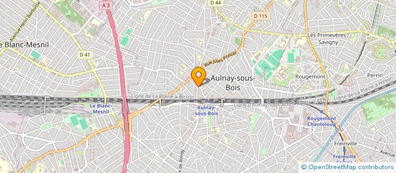 localisation de l'entreprise SYLHET MULTIMEDIA à AULNAY-SOUS-BOIS