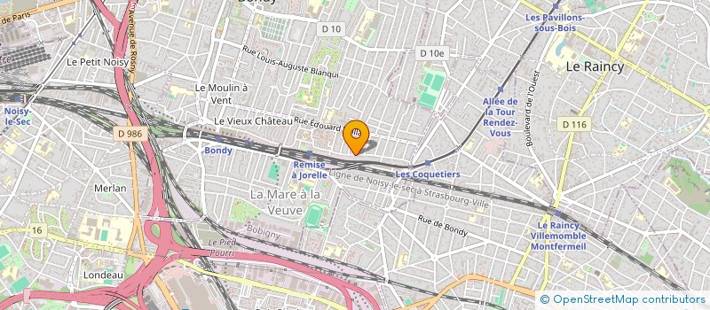 localisation de l'entreprise SYLHET VILLA  BONDY