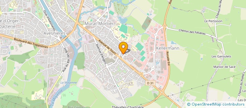 localisation de l'entreprise SYLHET53 à LAVAL