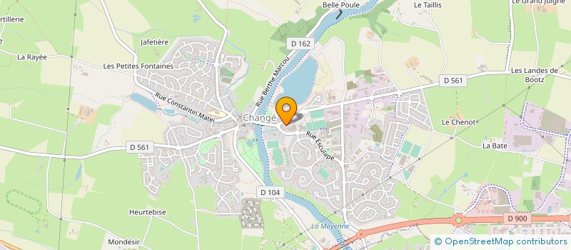 localisation de l'entreprise SYLI FRANCE  CHANGE