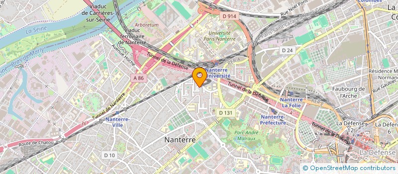 localisation de l'entreprise SYLI SERVICES  NANTERRE