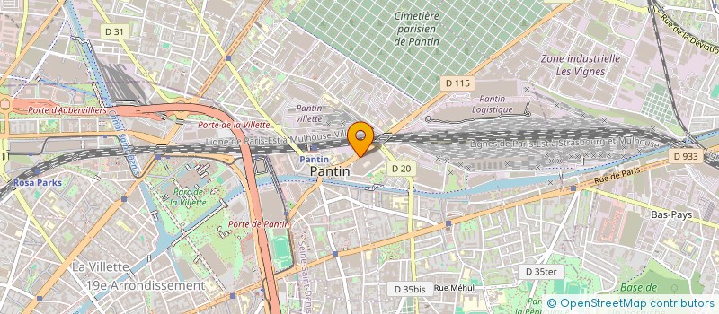 localisation de l'entreprise SYLI TRANSPORT  AULNAY-SOUS-BOIS