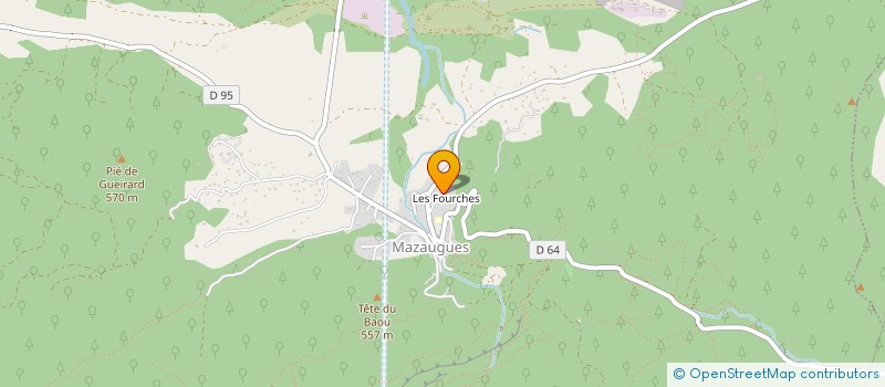 localisation de l'entreprise SYLIANN à MAZAUGUES