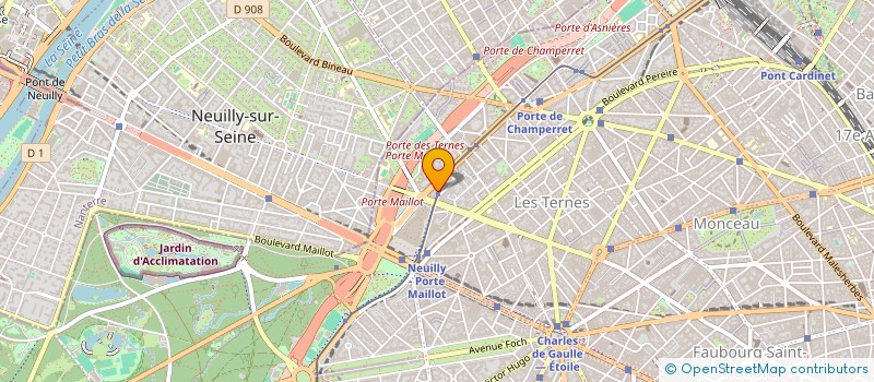 localisation de l'entreprise SYLICE . ING  PARIS