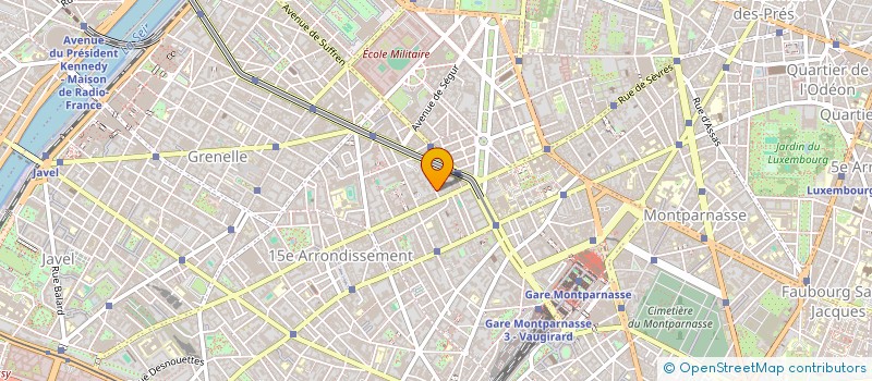 localisation de l'entreprise SYLICONE à PARIS