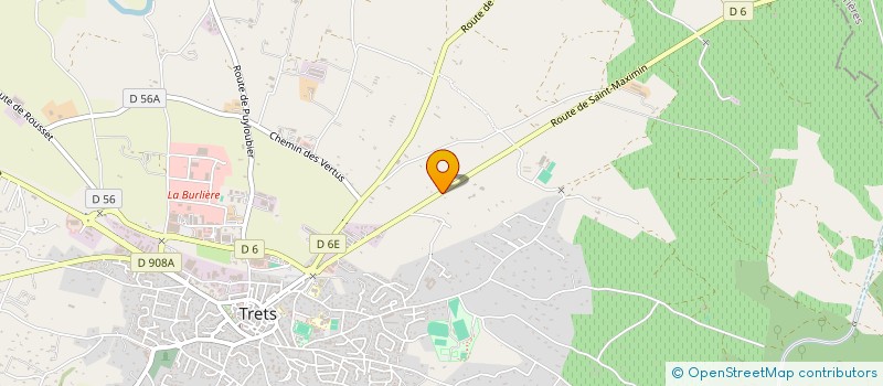 localisation de l'entreprise SYLJEAN DE BELTERRE à TRETS
