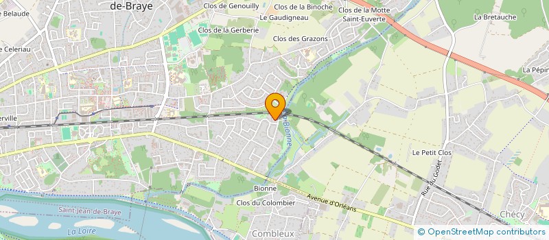 localisation de l'entreprise SYLJEANIS à SAINT-JEAN-DE-BRAYE