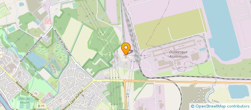 localisation de l'entreprise SYLK INDUSTRIE à GRAVELINES
