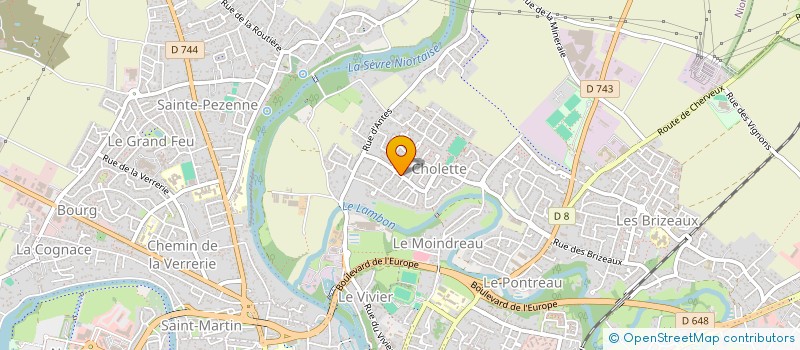 localisation de l'entreprise SYLKA  NIORT