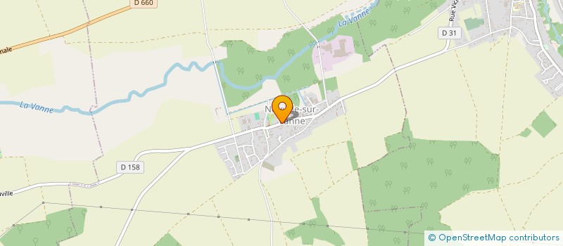 localisation de l'entreprise SYLKA  NEUVILLE-SUR-VANNE