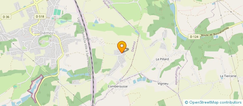 localisation de l'entreprise SYLL  DIEMOZ