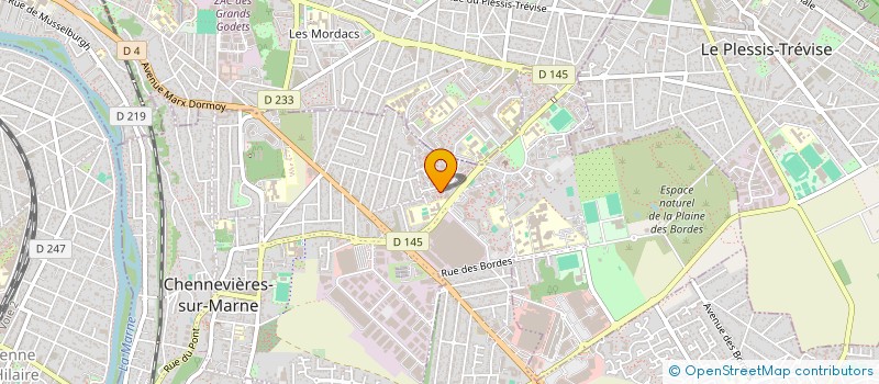 localisation de l'entreprise SYLLA BRILLANCE  CHENNEVIERES-SUR-MARNE