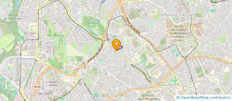 localisation de l'entreprise SYLLA & CO IMMO  MONTPELLIER