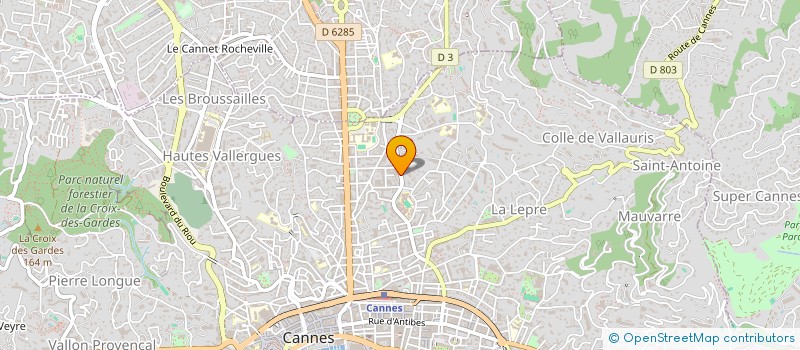 localisation de l'entreprise SYLLA ET DIDIER à CANNES
