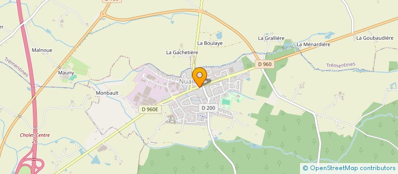 localisation de l'entreprise SYLLA FAMILY  NUAILLE