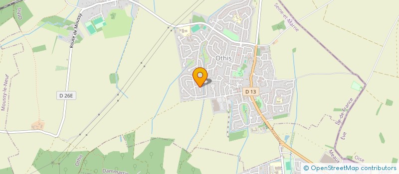 localisation de l'entreprise SYLLA INVEST  OTHIS