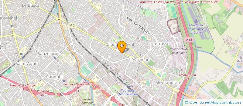 localisation de l'entreprise SYLLA PROPRETE SERVICE  TOULOUSE