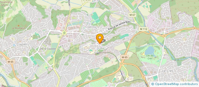 localisation de l'entreprise SYLLA SAUT CORP  CLAPIERS