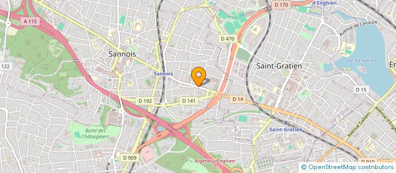 localisation de l'entreprise SYLLABE à SANNOIS