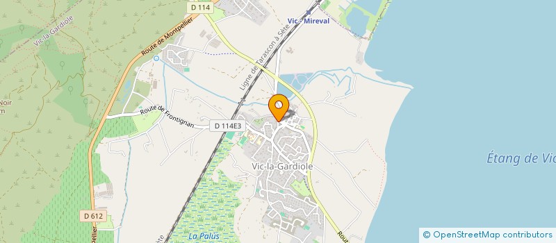 localisation de l'entreprise SYLLABLES  VIC-LA-GARDIOLE