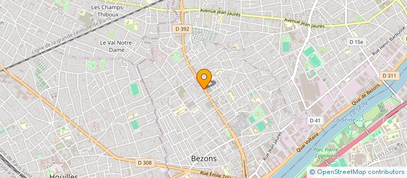 localisation de l'entreprise SYLLAMONT CONSULTING  BEZONS