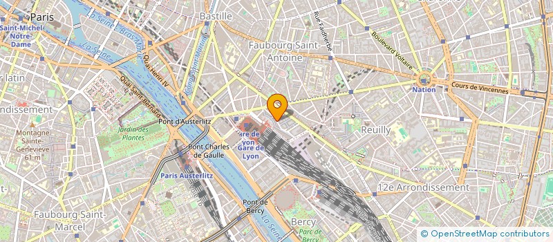 localisation de l'entreprise SYLLANAKRY DREPANOCYTOSE ET DE TUBERCULOSE  PARIS