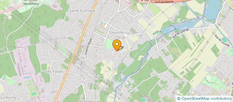 localisation de l'entreprise SYLLC  LEUVILLE-SUR-ORGE