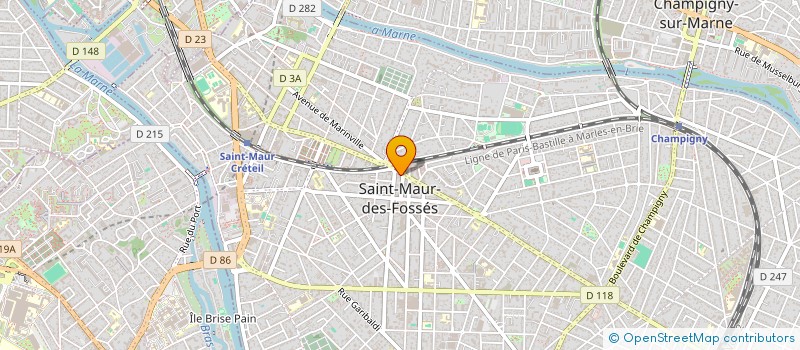 localisation de l'entreprise SYLLIA à SAINT-MAUR-DES-FOSSES