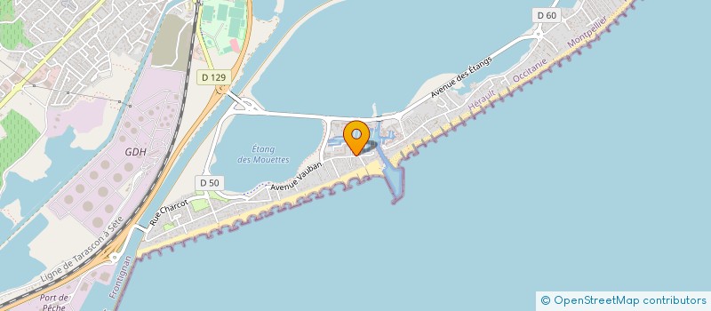 localisation de l'entreprise SYLLOPS IMMOBILIER à FRONTIGNAN