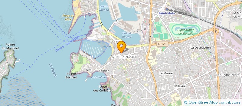 localisation de l'entreprise SYLLRIC  SAINT-MALO