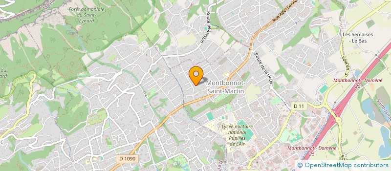 localisation de l'entreprise SYLMA  MONTBONNOT-SAINT-MARTIN