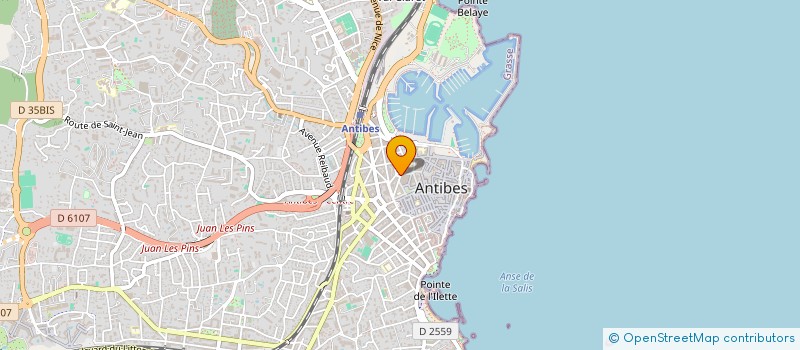 localisation de l'entreprise SYLMA à ANTIBES