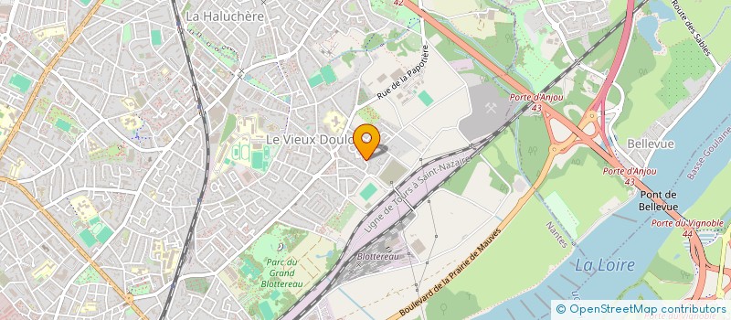 localisation de l'entreprise SYLMAJI  NANTES