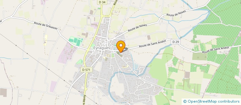 localisation de l'entreprise SYLMAR  EYRAGUES