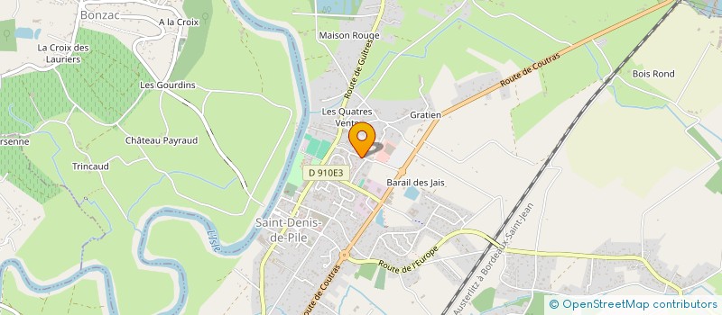 localisation de l'entreprise SYLMAX à SAINT-DENIS-DE-PILE