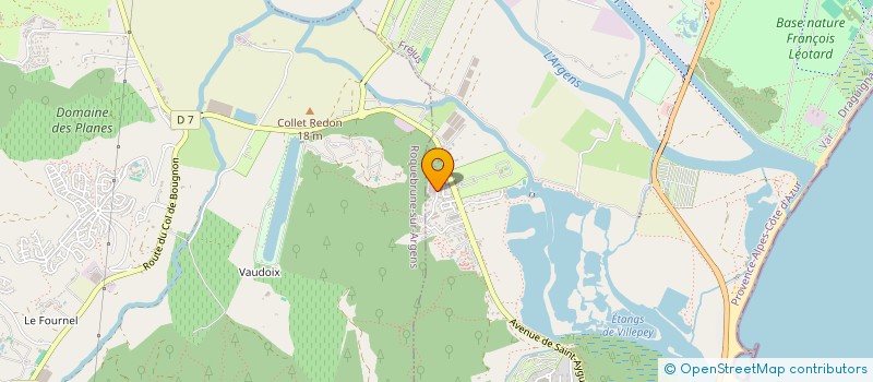 localisation de l'entreprise SYLMAX à FREJUS