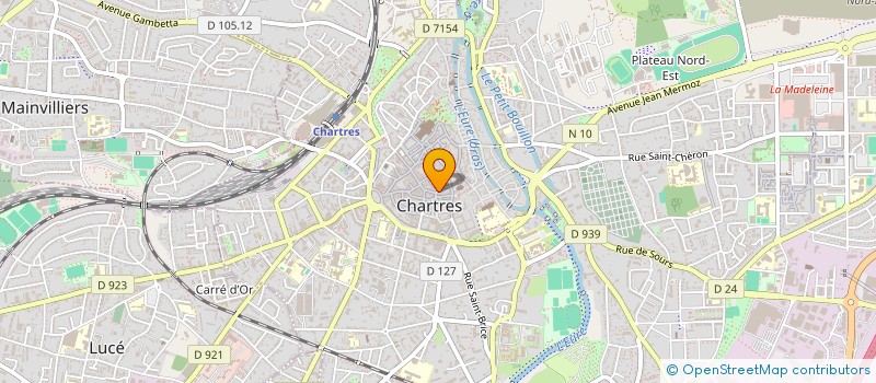 localisation de l'entreprise SYLMICHER à CHARTRES