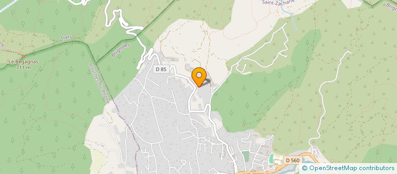 localisation de l'entreprise SYLMIJUL à SAINT-ZACHARIE
