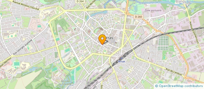 localisation de l'entreprise SYLMO à ARRAS