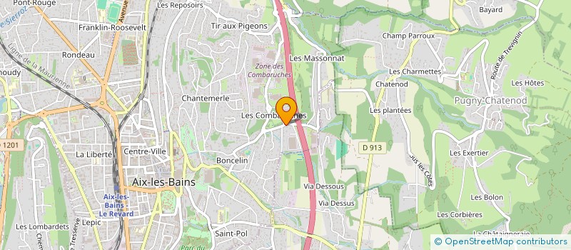 localisation de l'entreprise SYLMOD à AIX-LES-BAINS