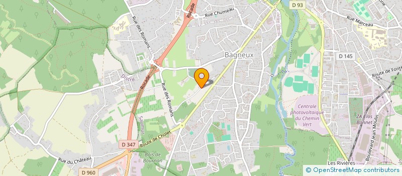 localisation de l'entreprise SYLNA  SAUMUR