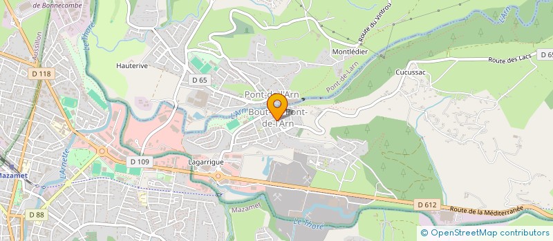 localisation de l'entreprise SYLNEB  PONT-DE-L ARN