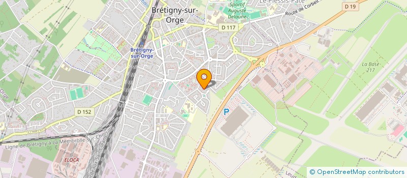 localisation de l'entreprise SYLNICO à BRETIGNY-SUR-ORGE