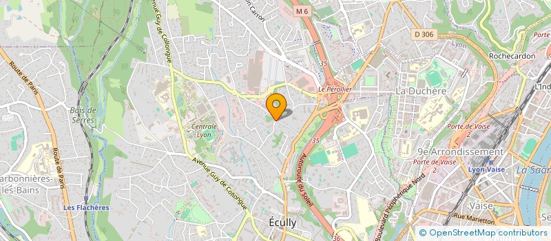 localisation de l'entreprise SYLOC  ECULLY