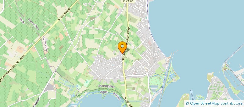 localisation de l'entreprise SYLOCA à MARSEILLAN